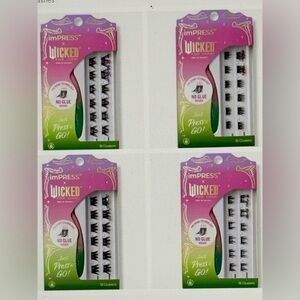 imPRESS x Wicked Eyelash Clusters - Pre Bond No Glue NIB